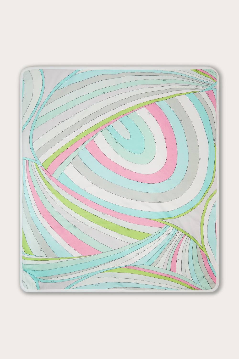 Pucci Iride-Print Baby Blanket Nuova