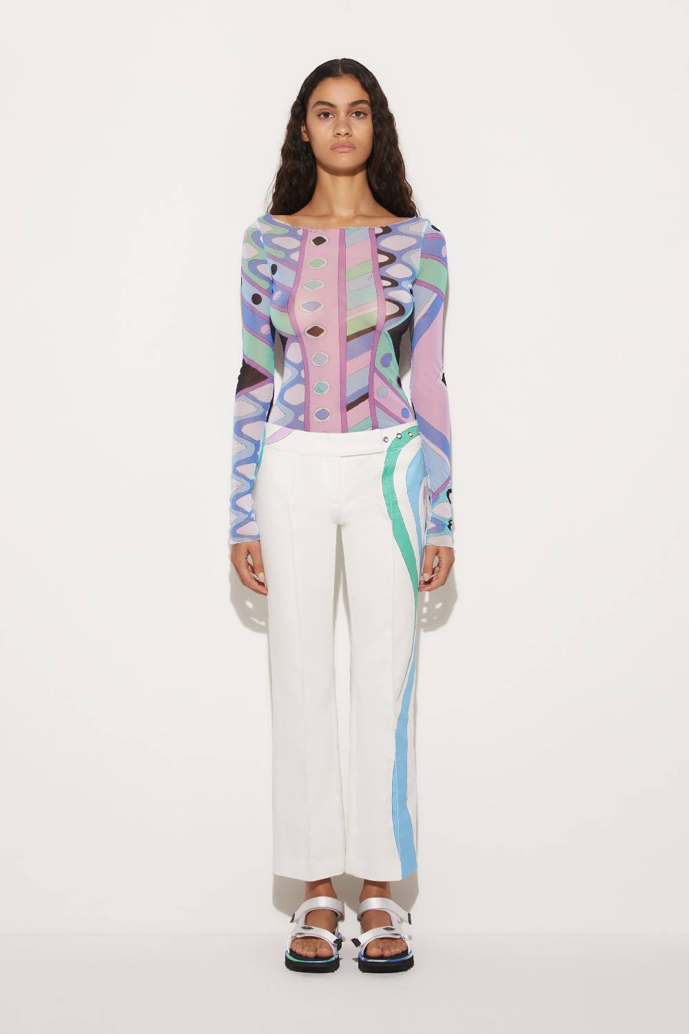 Pucci Top con stampa Vivara 2025