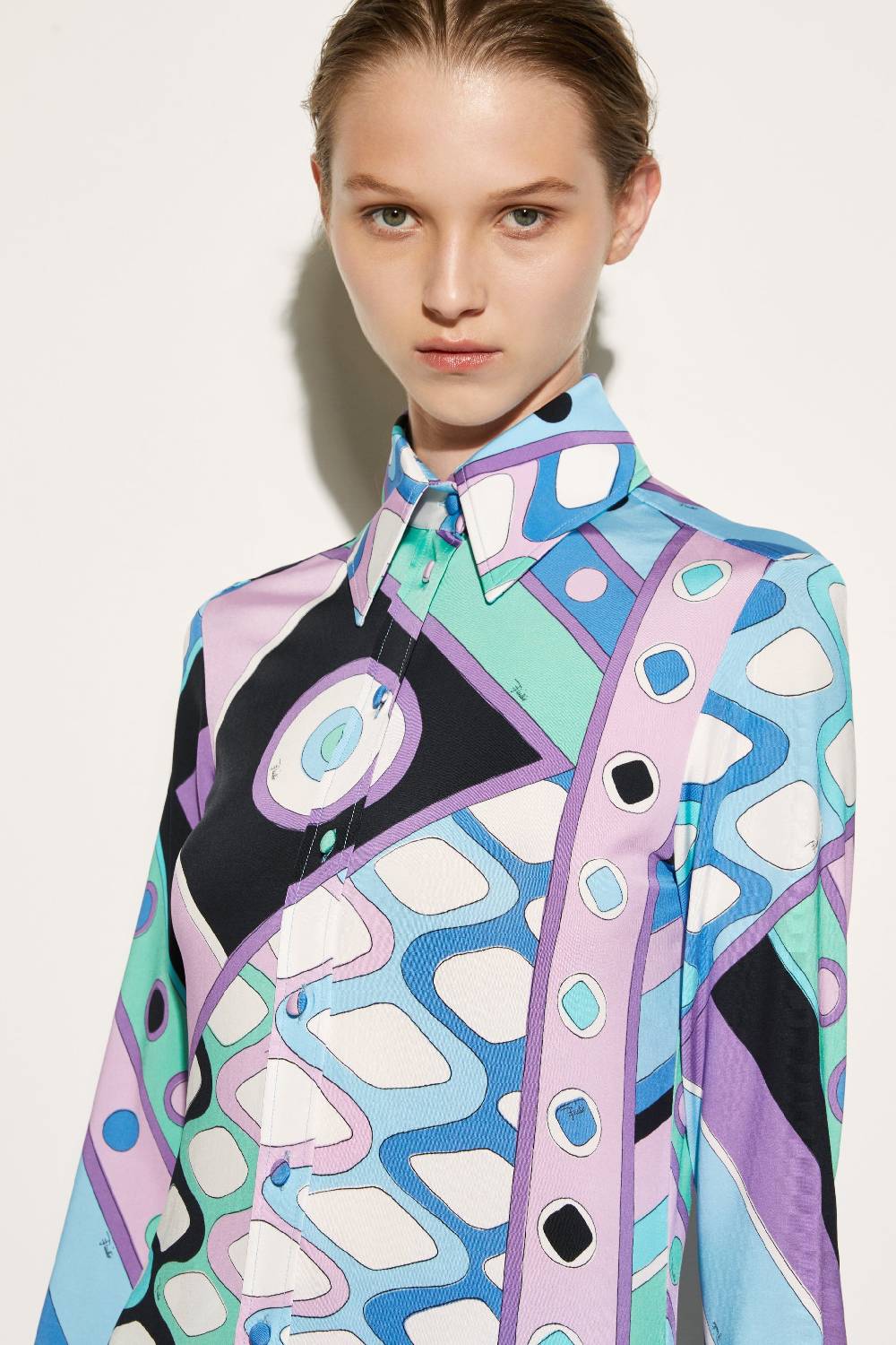 Pucci Camicia con stampa Vivara In Linea