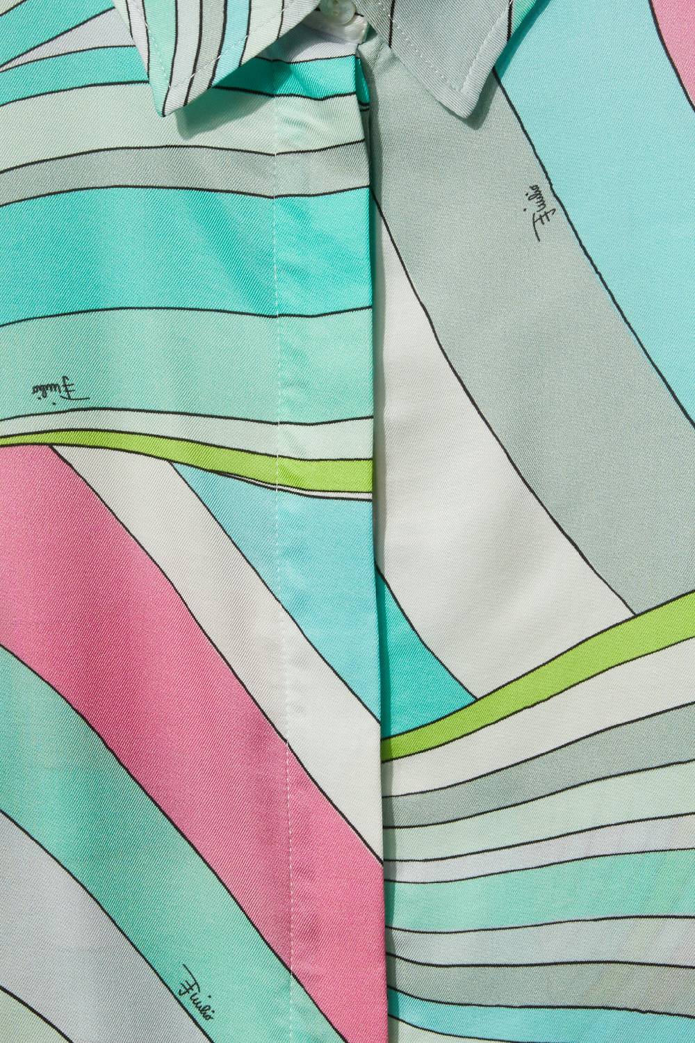 Pucci Iride-Print Shirt Fino Al -60%
