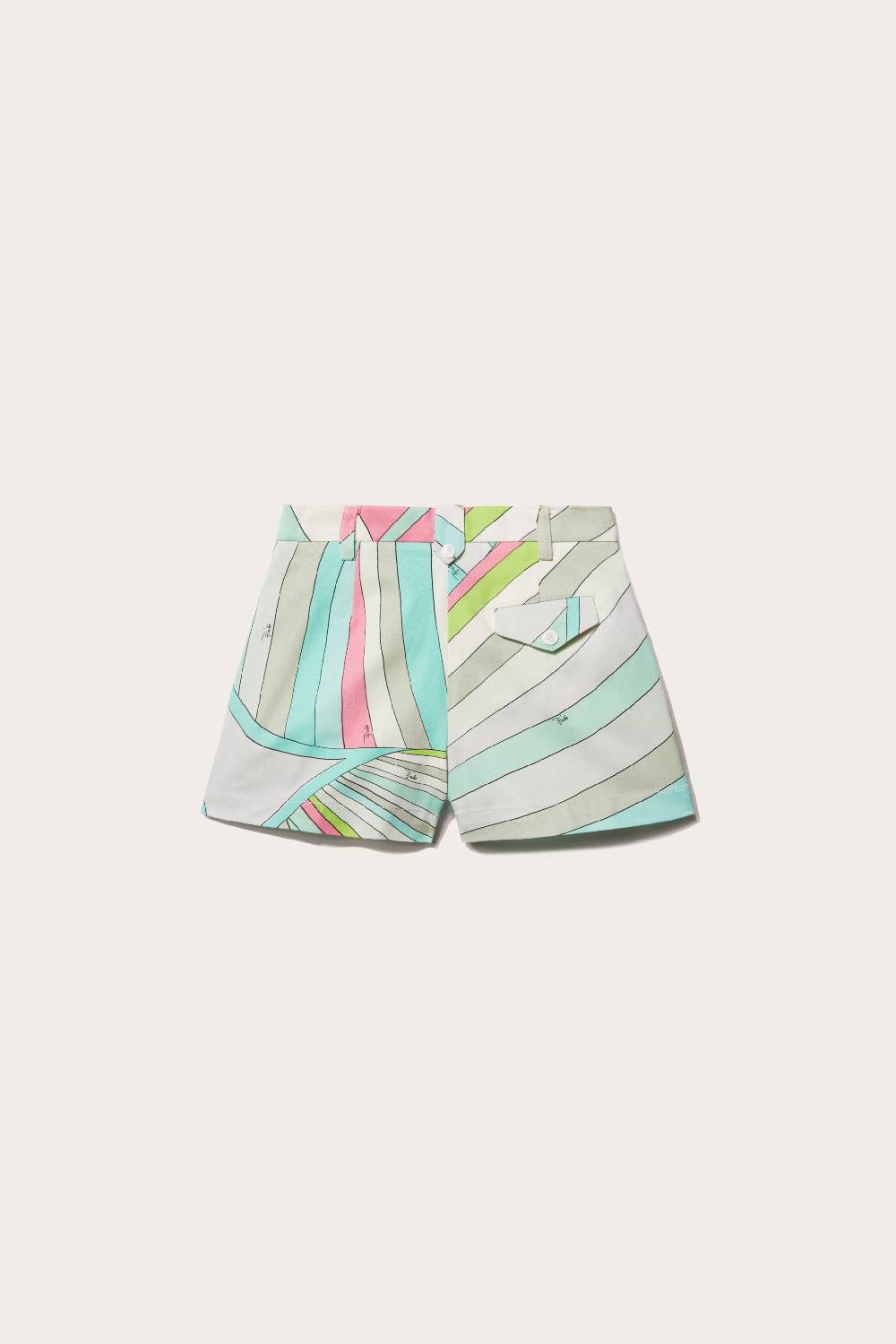 Pucci Iride-Print Shorts Sottocosto