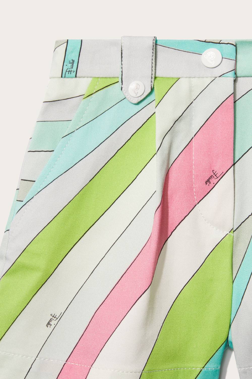 Pucci Iride-Print Shorts Sottocosto