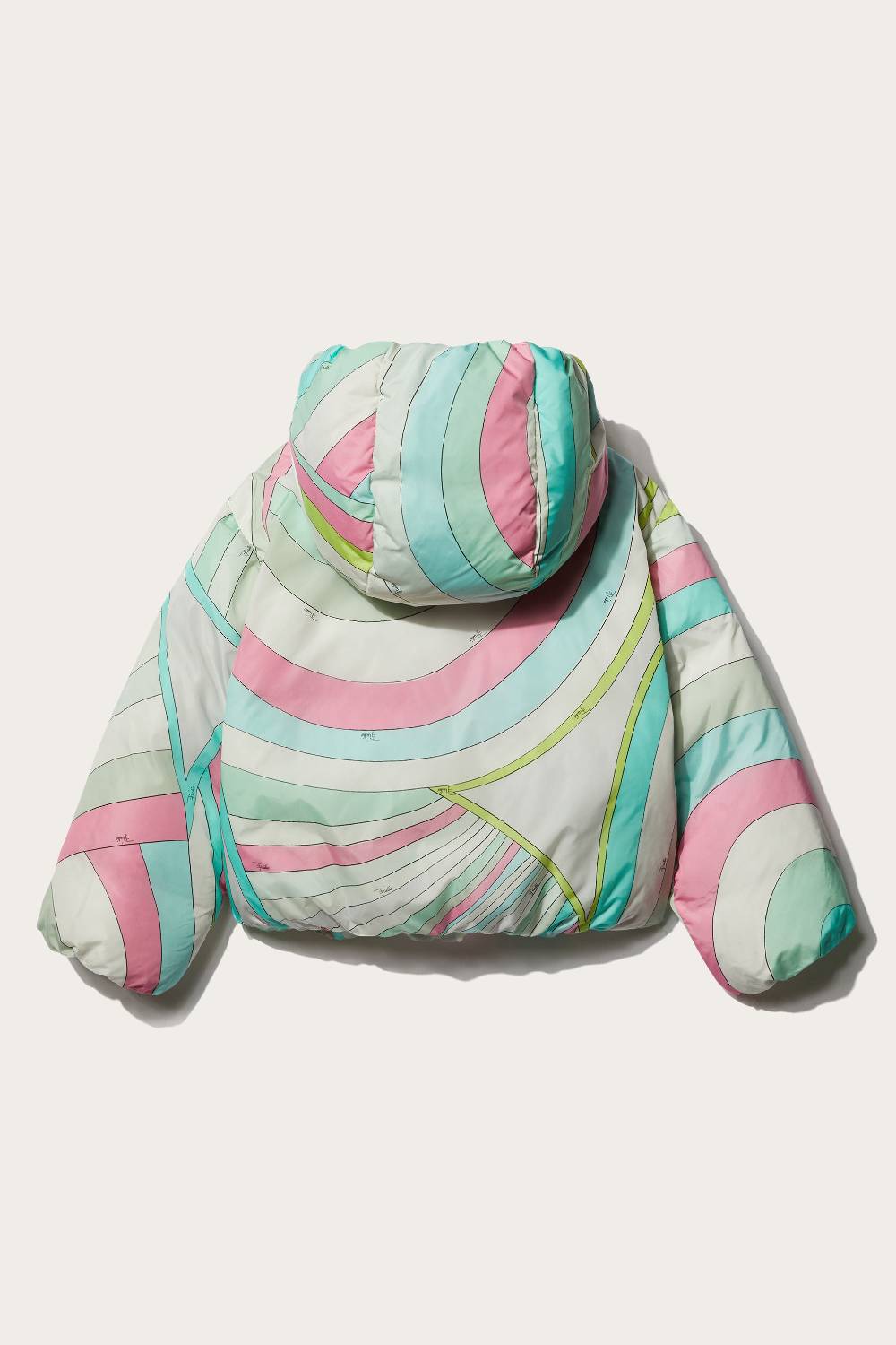 Pucci Iride-Print Puffer Jacket Vendita Calda