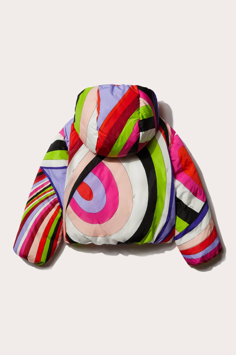 Pucci Iride-Print Puffer Jacket Vendita Economica