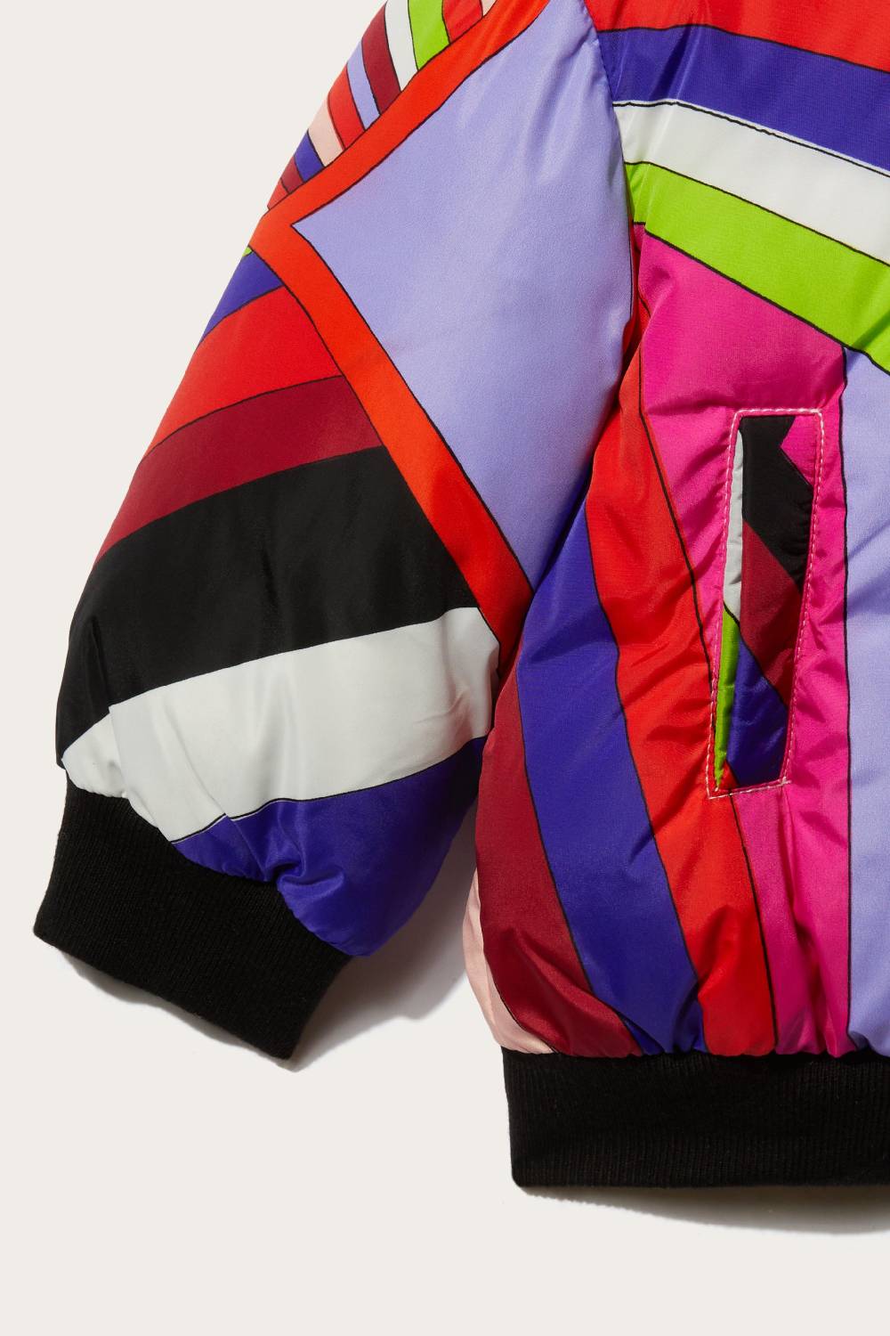 Pucci Iride-Print Puffer Jacket 2025