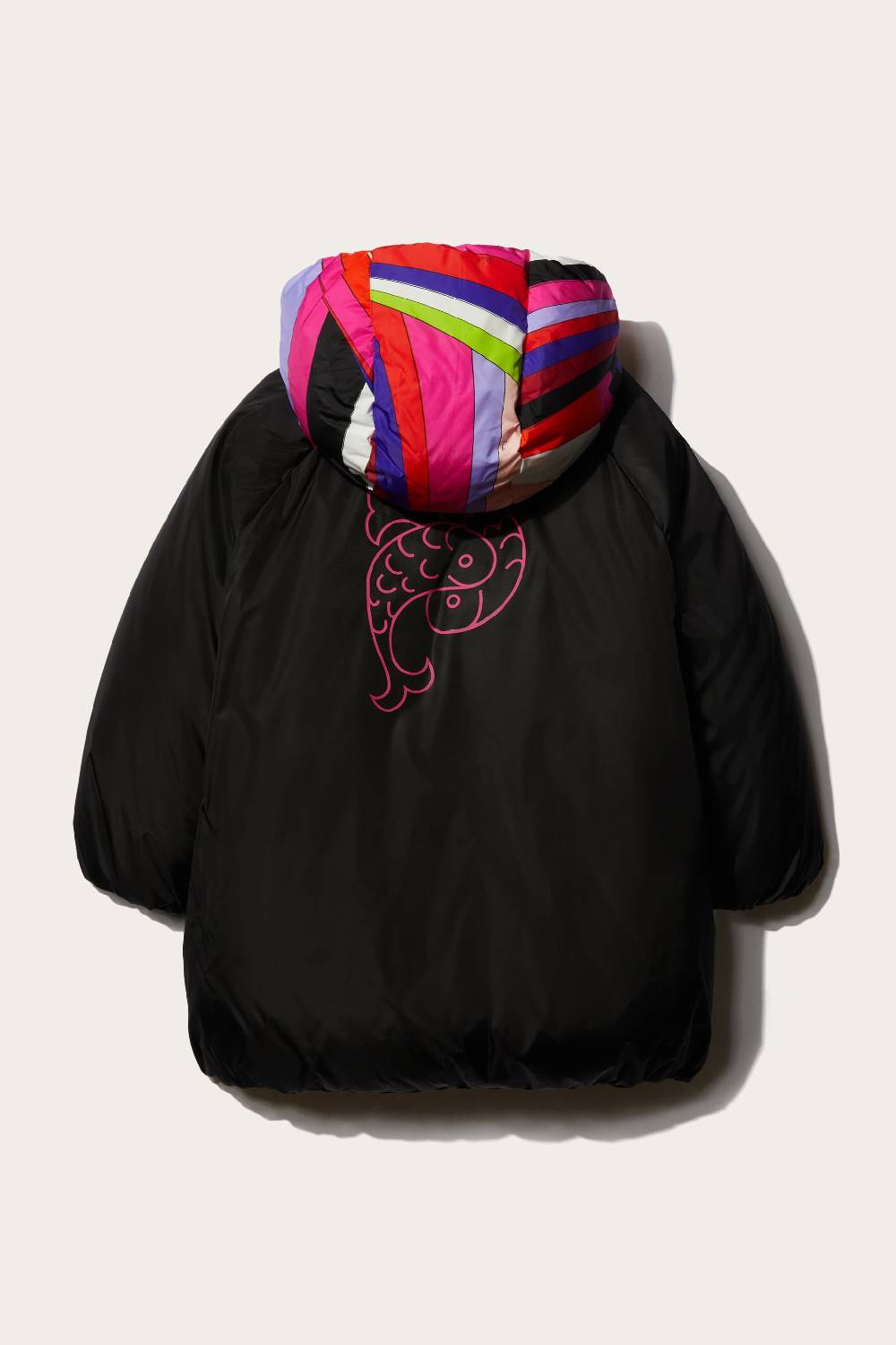 Pucci Logo-Print Puffer Jacket Italia