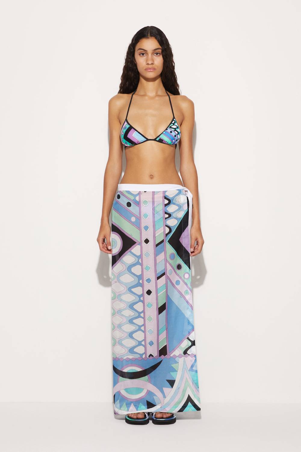 Pucci Top bikini con stampa Vivara Affare Del Giorno