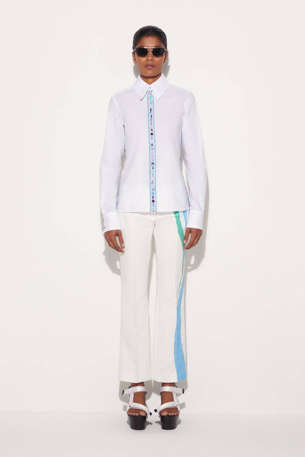 Pucci Camicia con finiture Vivara Sottocosto