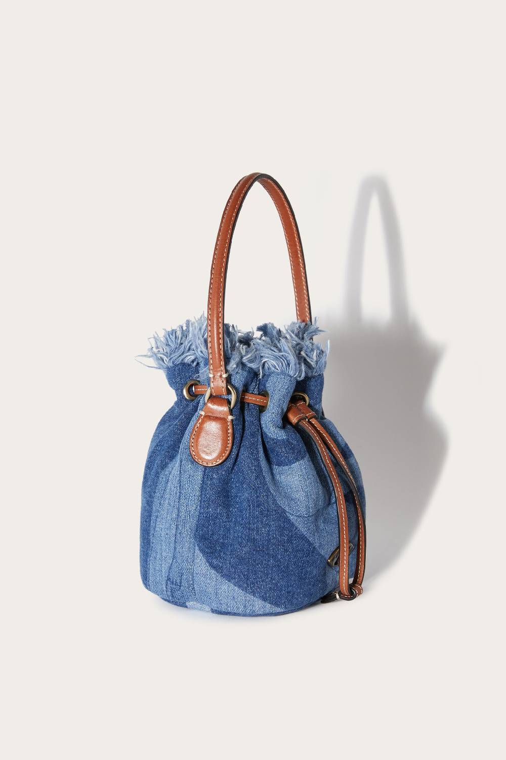 Pucci Borsa a secchiello Yummy in denim Saldi Di Fabbrica