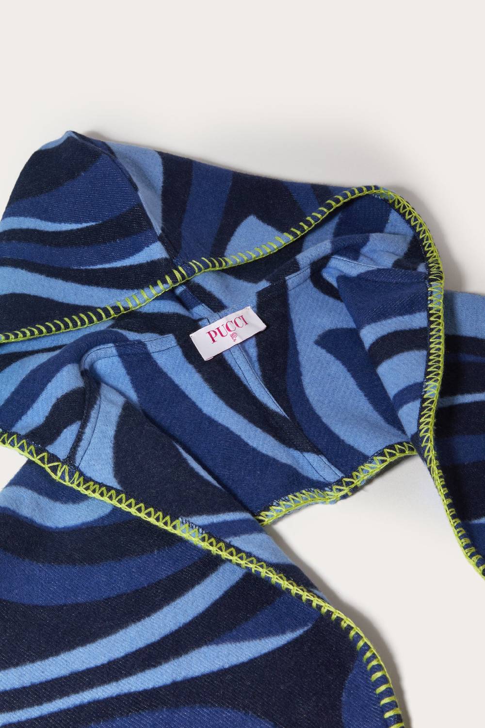 Pucci Marmo-Print Hooded Scarf Vendite Flash