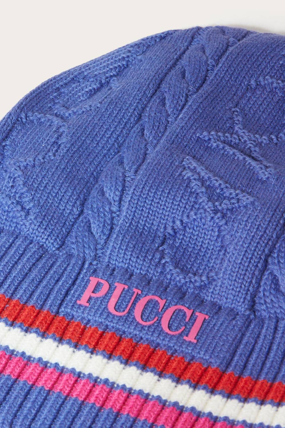 Pucci Logo-Appliqué Beanie Hat Negozio