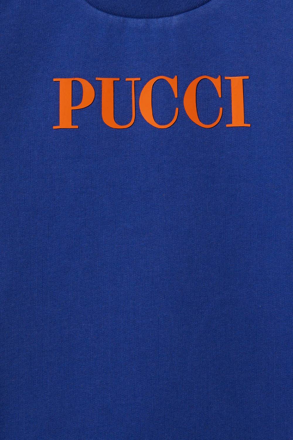 Pucci Logo-Print Cotton Dress Moda