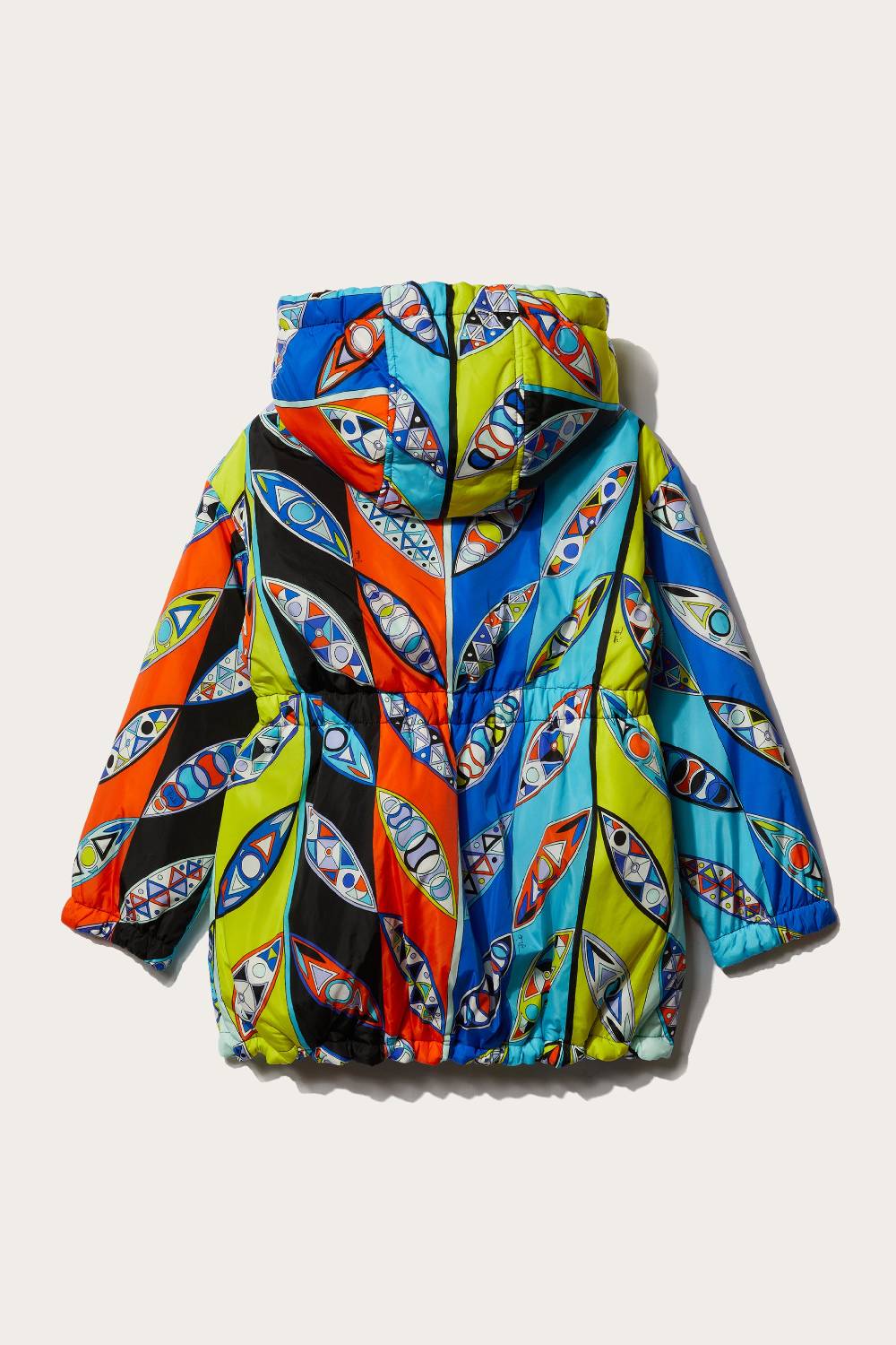 Pucci Girandole-Print Hooded Jacket Prezzo di fabbrica