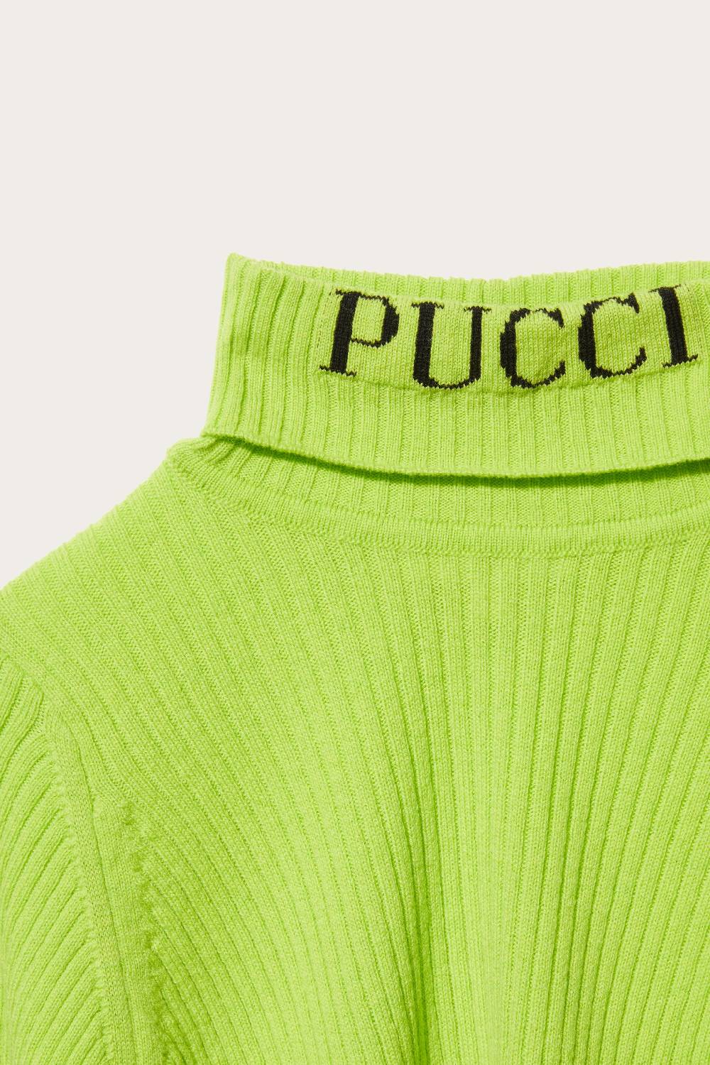 Pucci Logo-Intarsia Sweater Offerta Pasqua