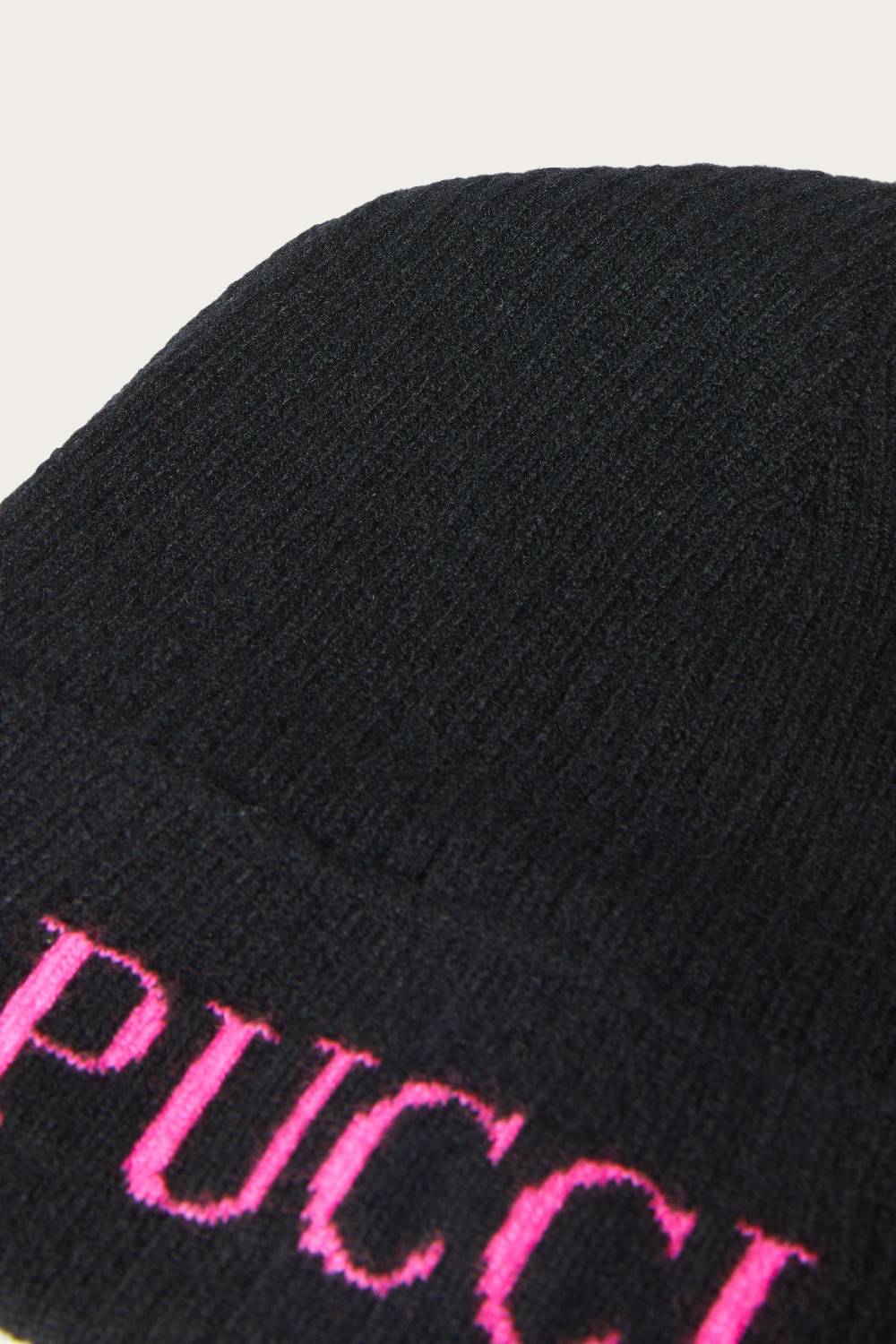 Pucci Logo-Intarsia Beanie Hat Offerta San Valentino