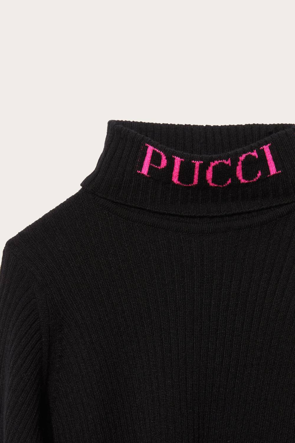 Pucci Logo-Intarsia Sweater Vendita calda