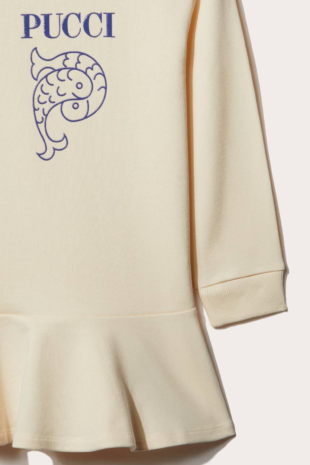 Pucci Logo-Print Cotton Dress Ritorno libero