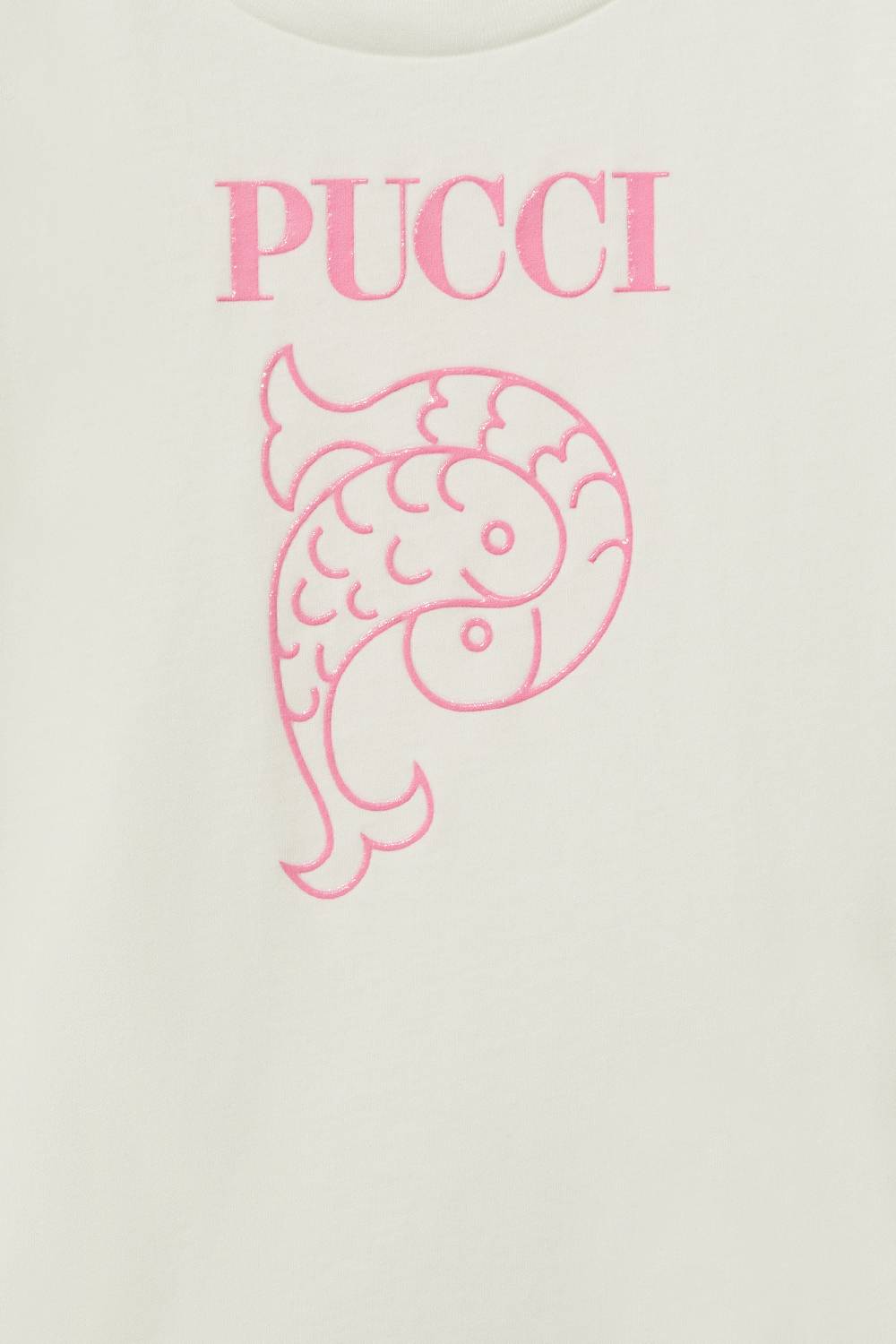 Pucci Logo-Print Cotton T-Shirt ACQUISTA ORA