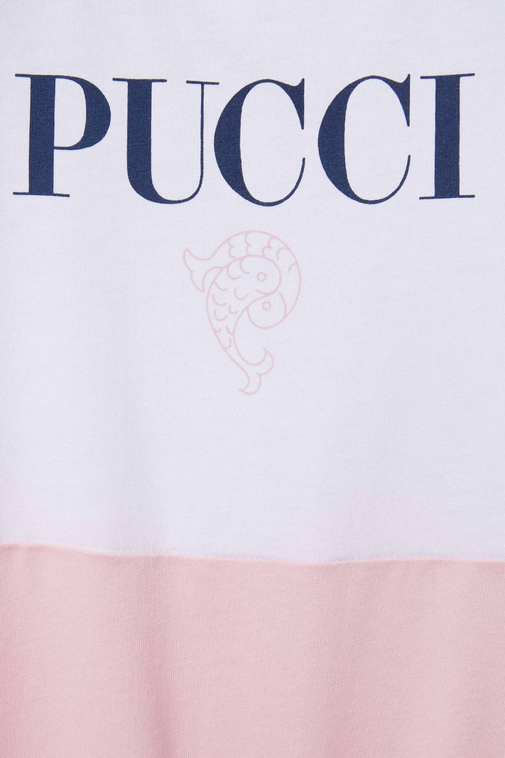 Pucci Logo-Print Cotton Babygrow Set Fino al 60% di sconto
