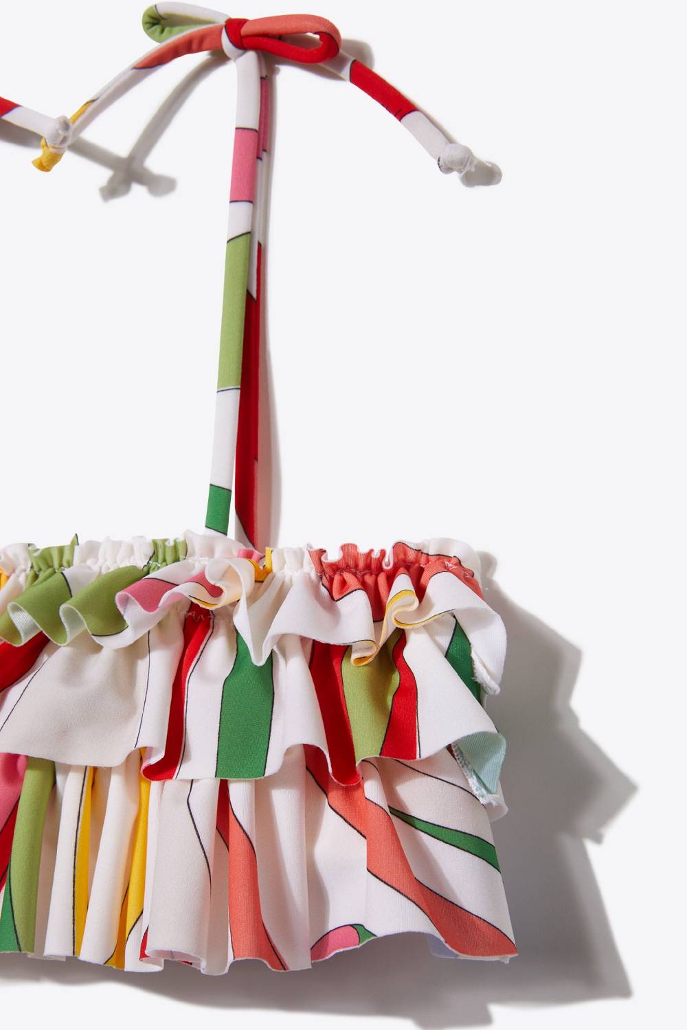 Pucci Marmo-Print Ruffled Bikini Discount Store per i nuovi prodotti