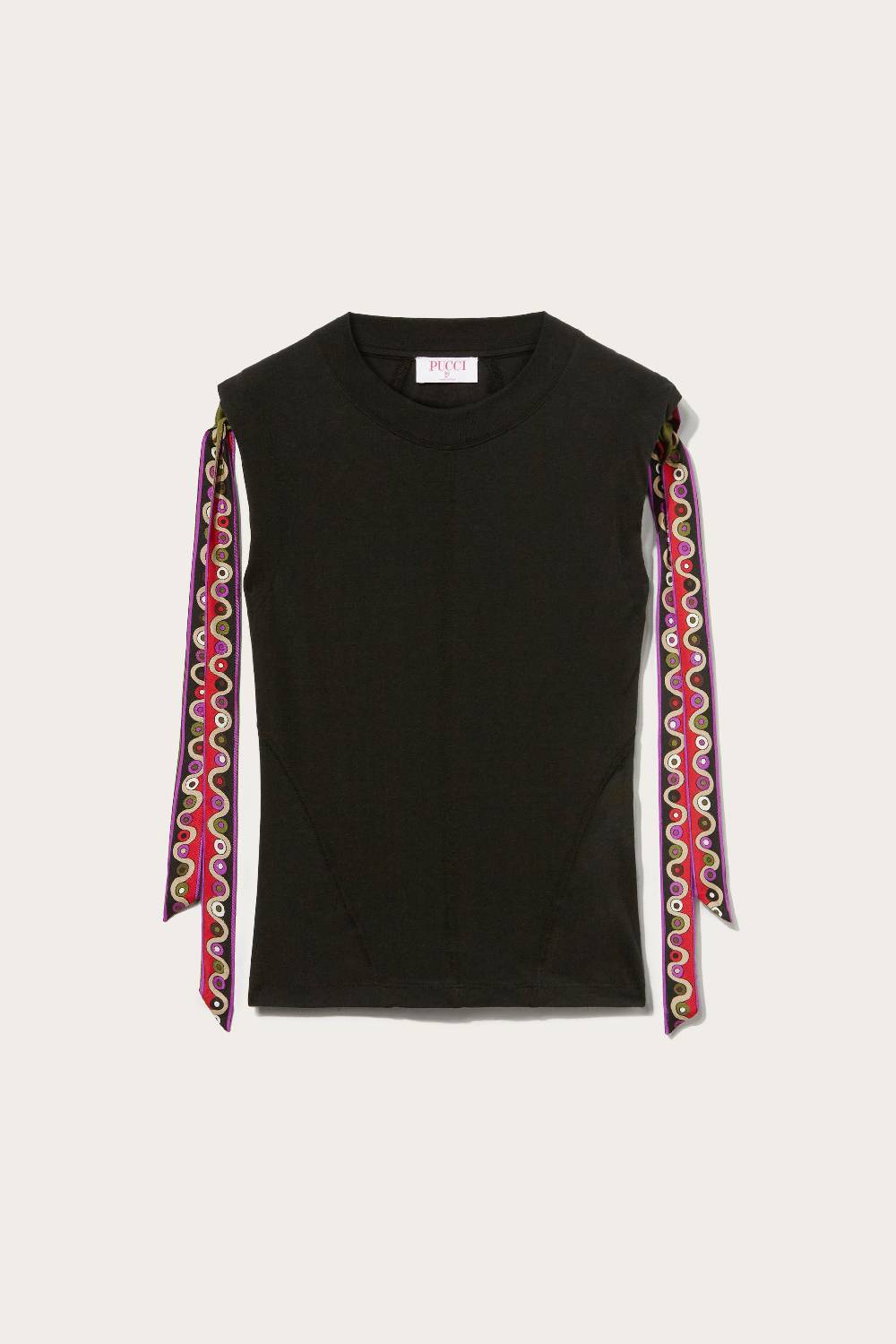 Pucci Top con inserti Iride Negozi Online
