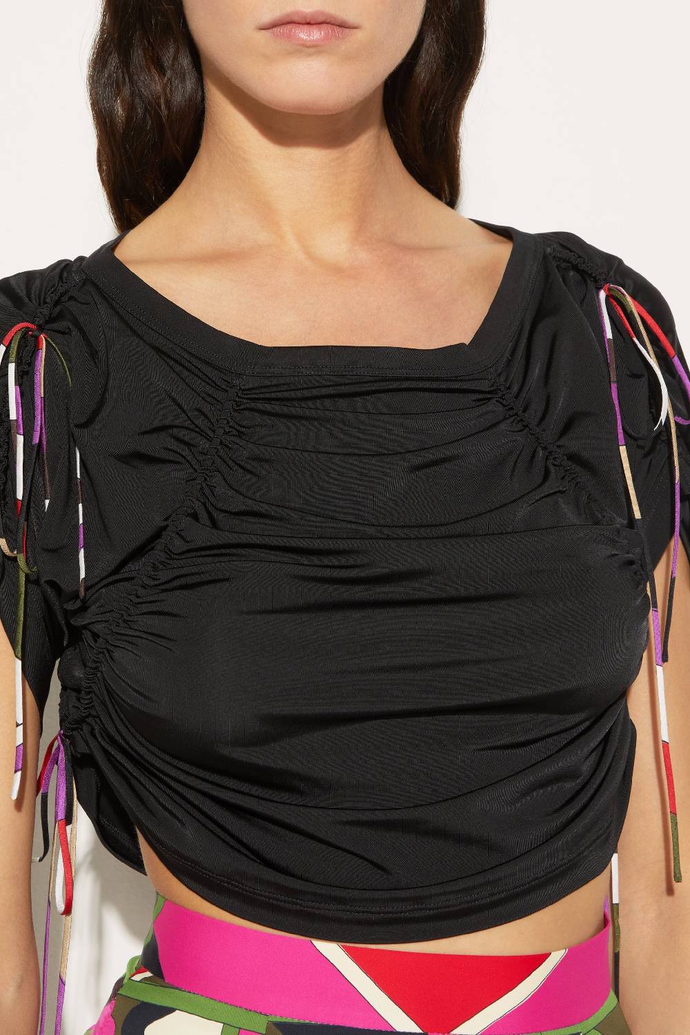 Pucci Top con arricciature Consegna Veloce