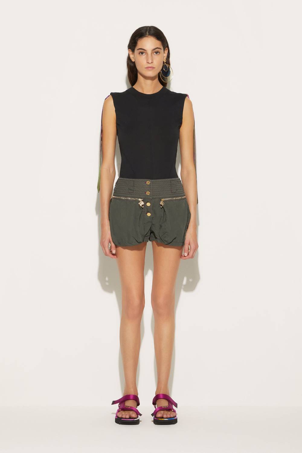 Pucci Shorts cargo in toile di cotone Shopping Online