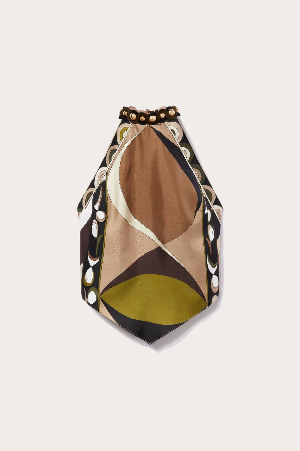 Pucci Top in seta con stampa Pesci Outlet