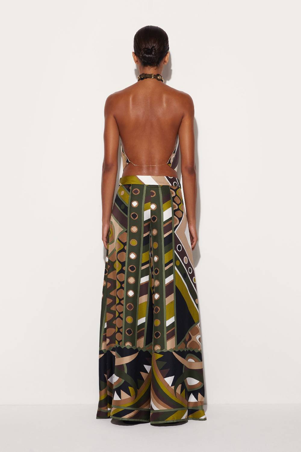 Pucci Top in seta con stampa Pesci Outlet