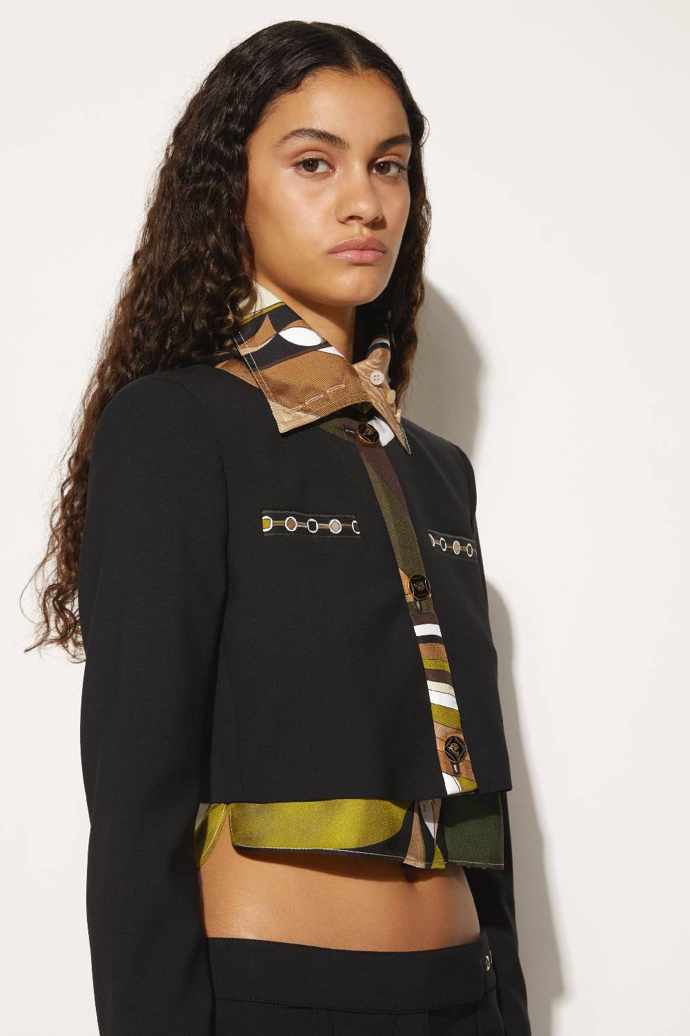 Pucci Giacca cropped con finiture Vivara Saldi