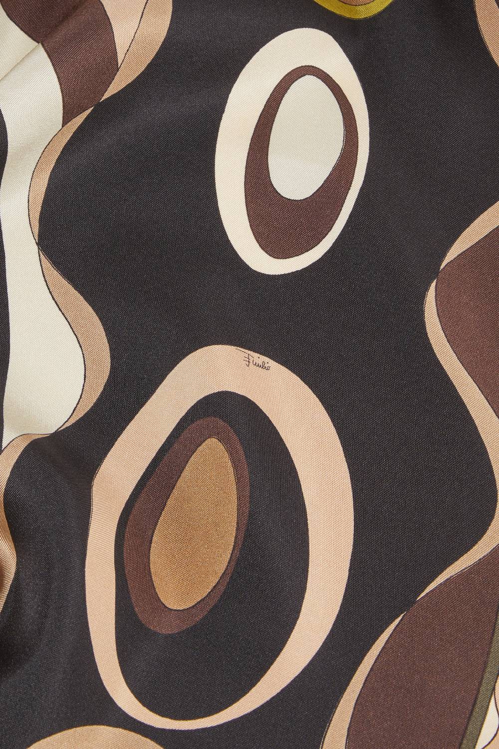 Pucci Foulard in seta con stampa Bersaglio Vendite stagionali