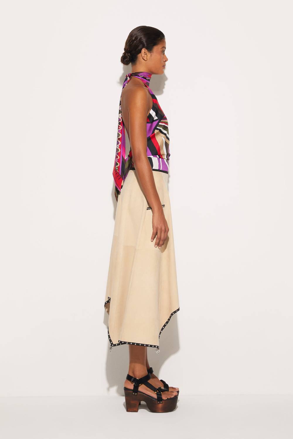 Pucci Gonna in pelle scamosciata Offerta San Valentino