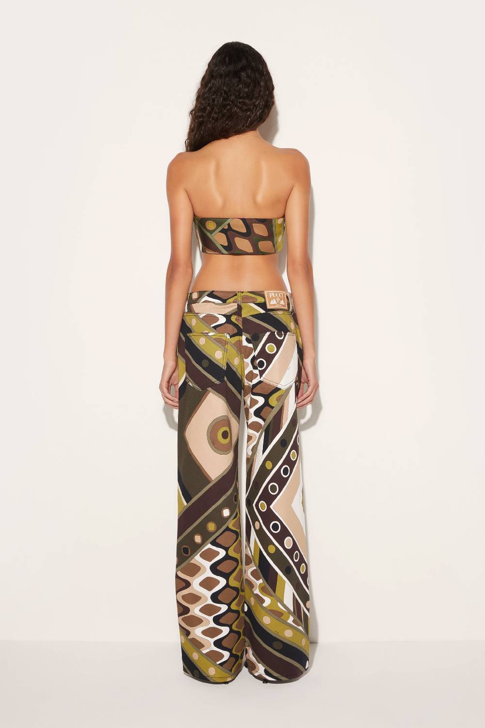 Pucci Top a fascia in seta con stampa Vivara Offerte esclusive
