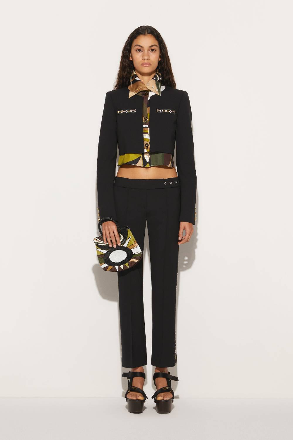 Pucci Pantaloni con finiture Vivara Lightning offer