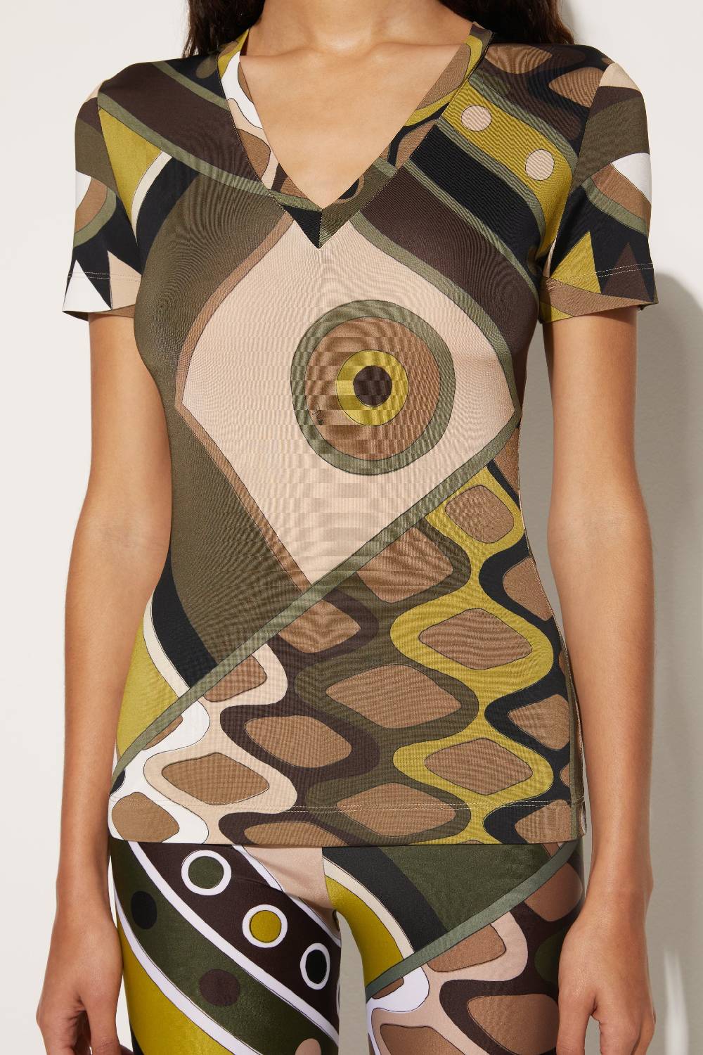 Pucci T-Shirt con stampa Vivara Enormi risparmi