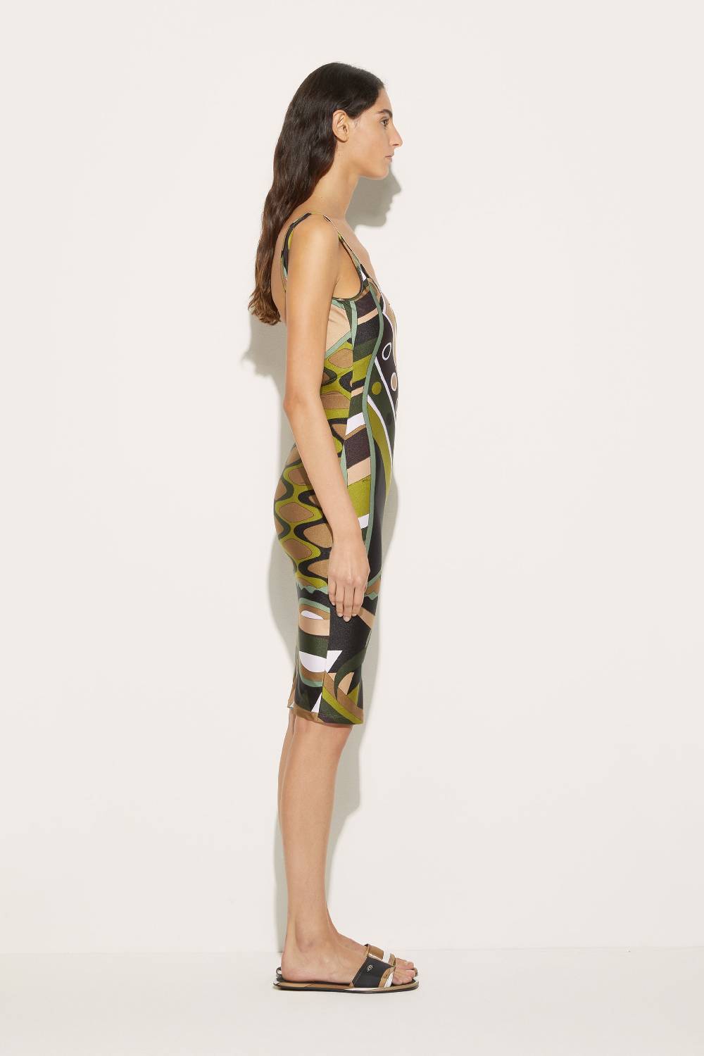 Pucci Abito midi con stampa Vivara Prezzo basso