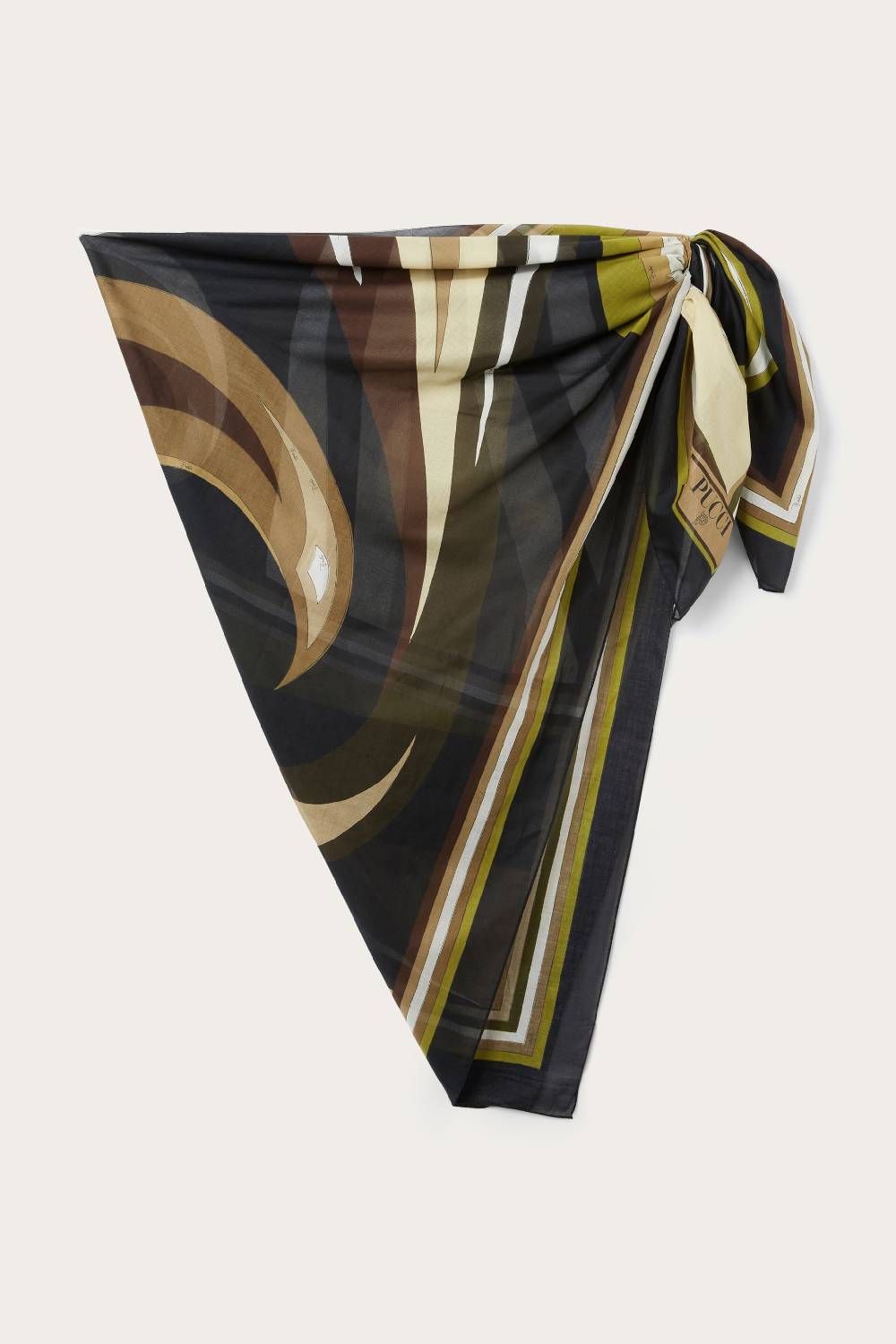 Pucci Sarong con stampa Cigni Ultimi tre giorni