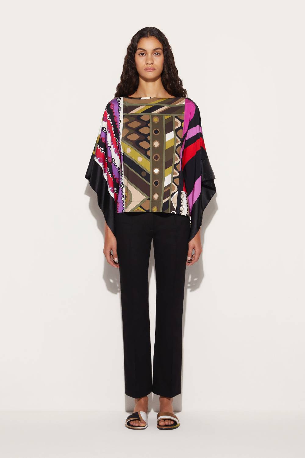 Pucci Kaftano con stampe patchwork Only for today