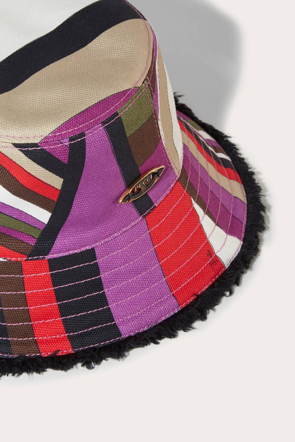 Pucci Cappello da pescatore con stampa Iride Offerta speciale della fabbrica