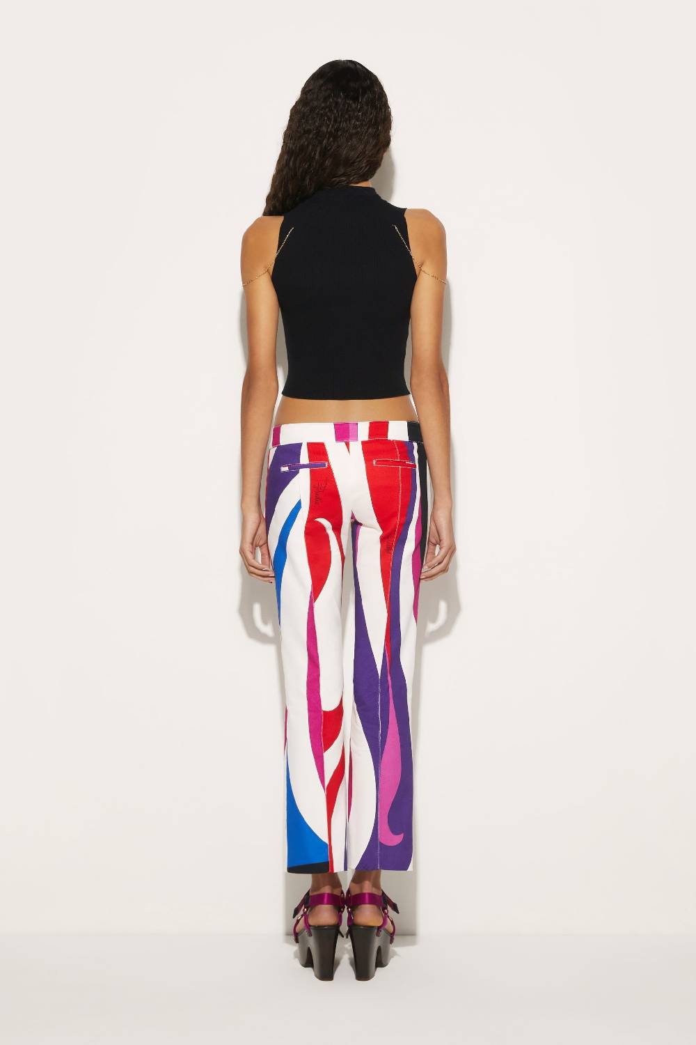 Pucci Pantaloni con stampa Marmo Duty-free
