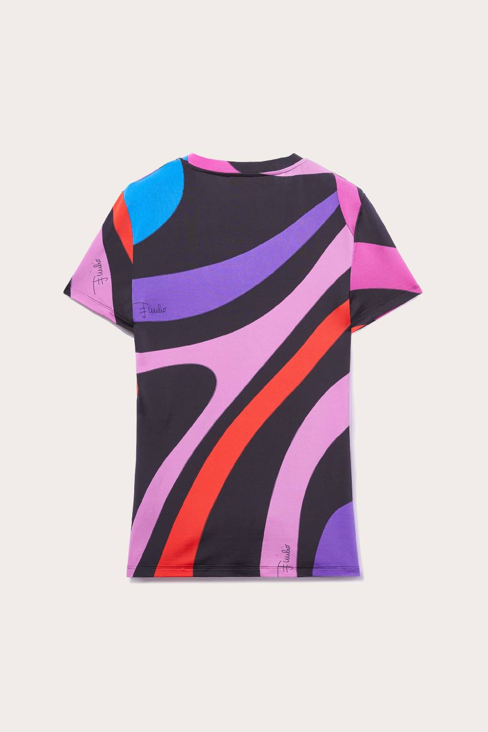 Pucci T-shirt con stampa Marmo Italy