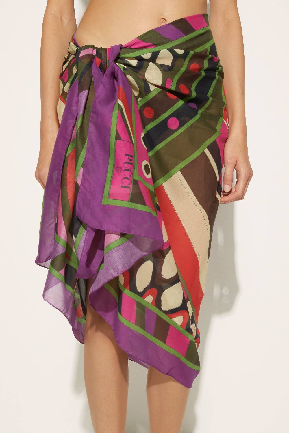Pucci Sarong con stampa Vivara Fino Al -60%