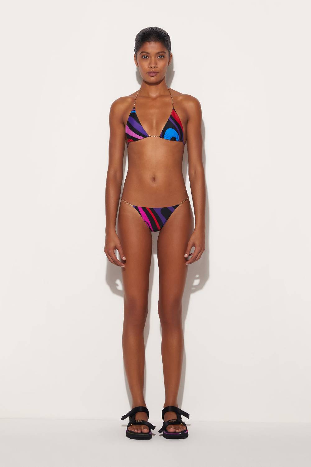 Pucci Slip bikini con stampa Marmo Sottocosto
