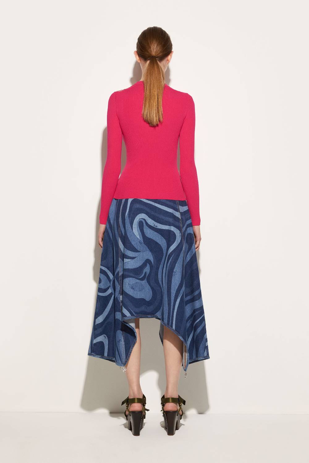 Pucci Top con dettaglio a catena In Vendita