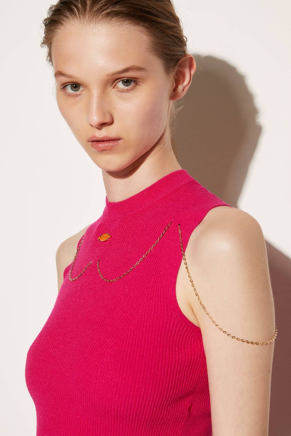 Pucci Top con dettaglio a catena Saldi