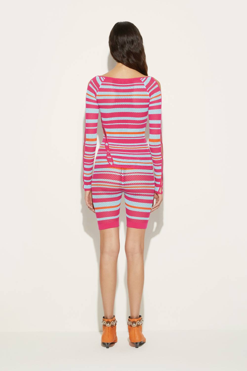 Pucci Top in maglia con motivo a righe Hotsell