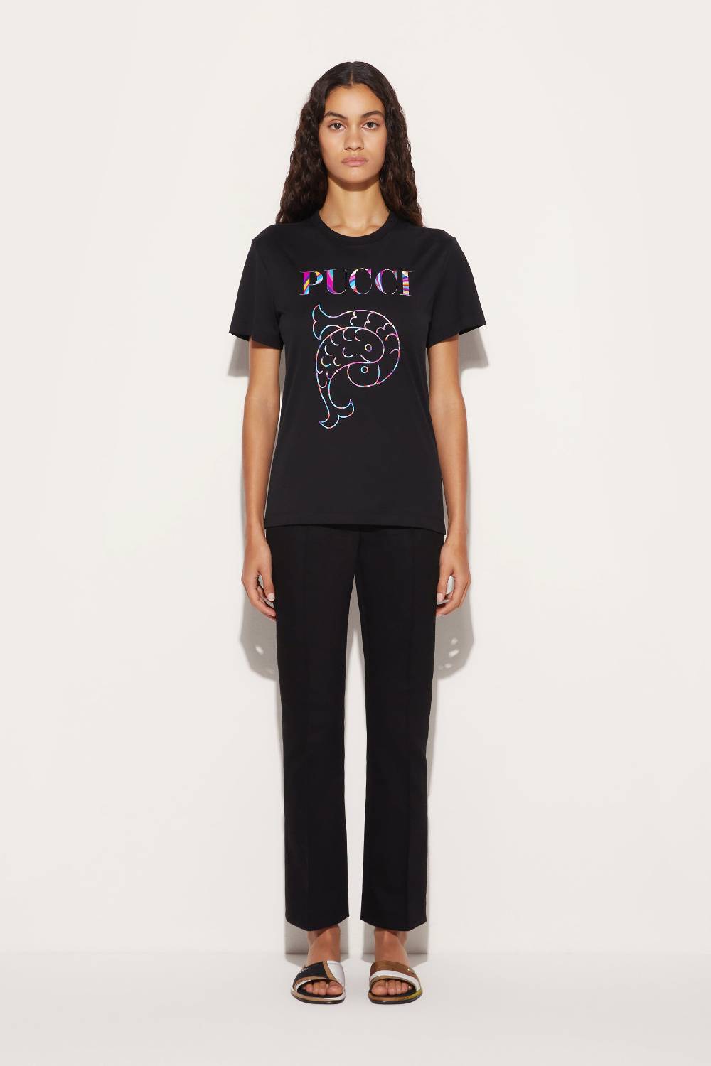 Pucci T-shirt con logo Moda