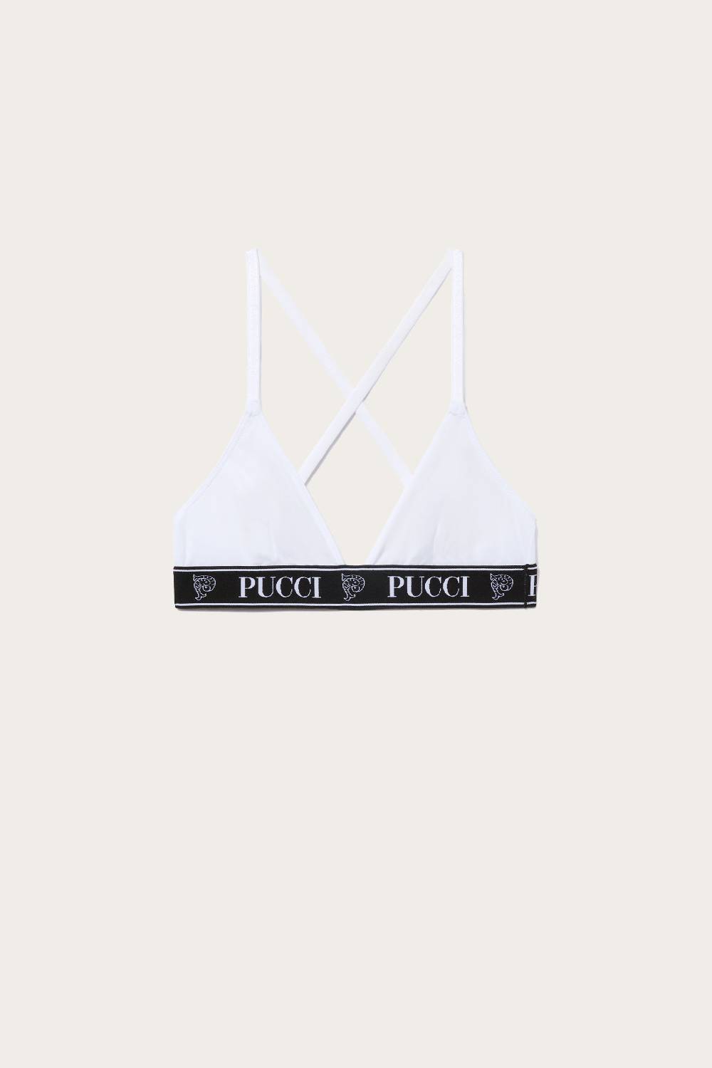 Pucci 3 Pack Reggiseno a triangolo con logo jacquard Shopping online