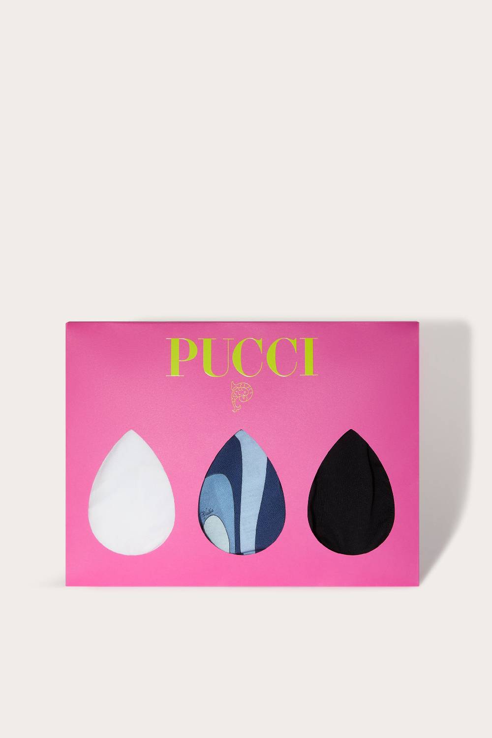 Pucci 3 Pack Tanga con logo jacquard Offerta esclusiva
