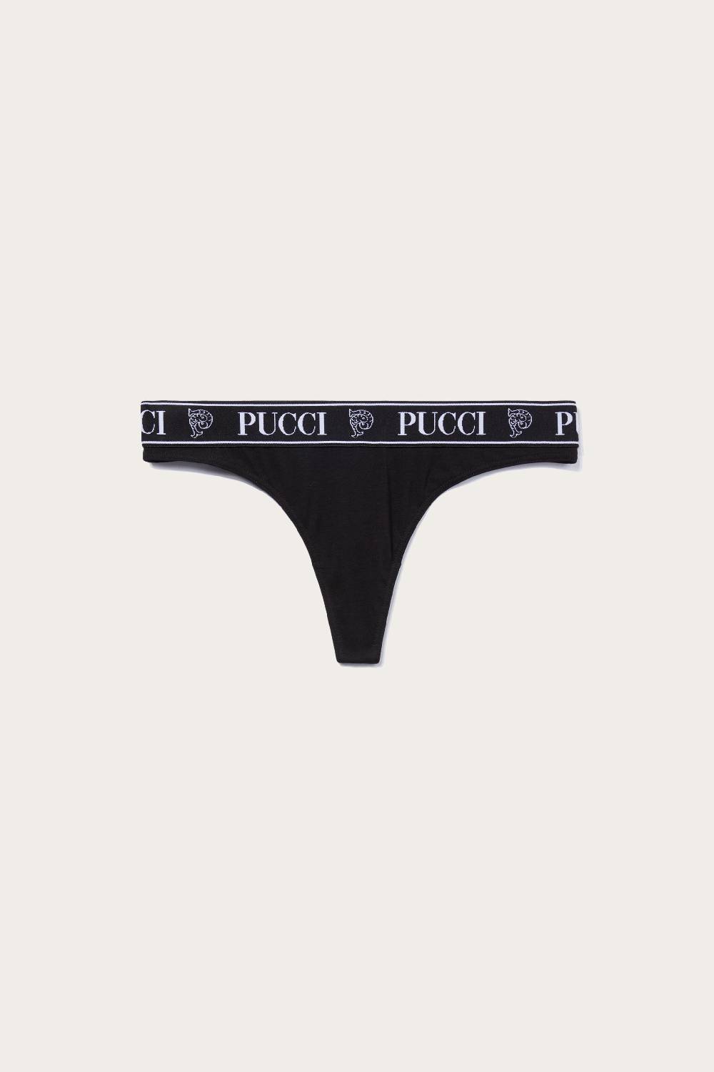 Pucci 3 Pack Tanga con logo jacquard Offerta esclusiva